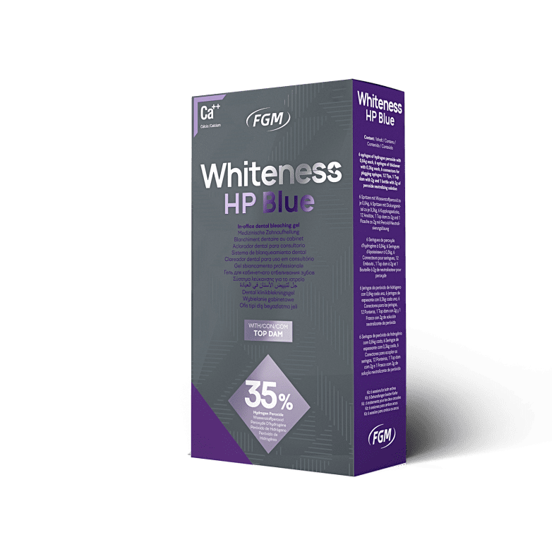 Blanqueamiento Whiteness MINI KIT HP BLUE 35% (1 paciente)