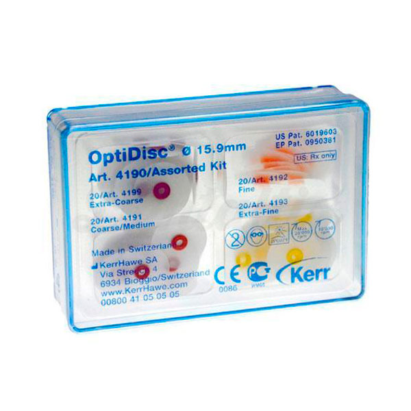 Kit Optidisc Disco Pulido 80 unid