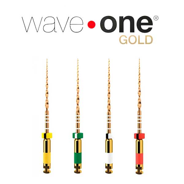 Limas Mecanizadas Waveone Gold Surtidas 25mm (4 unidades)