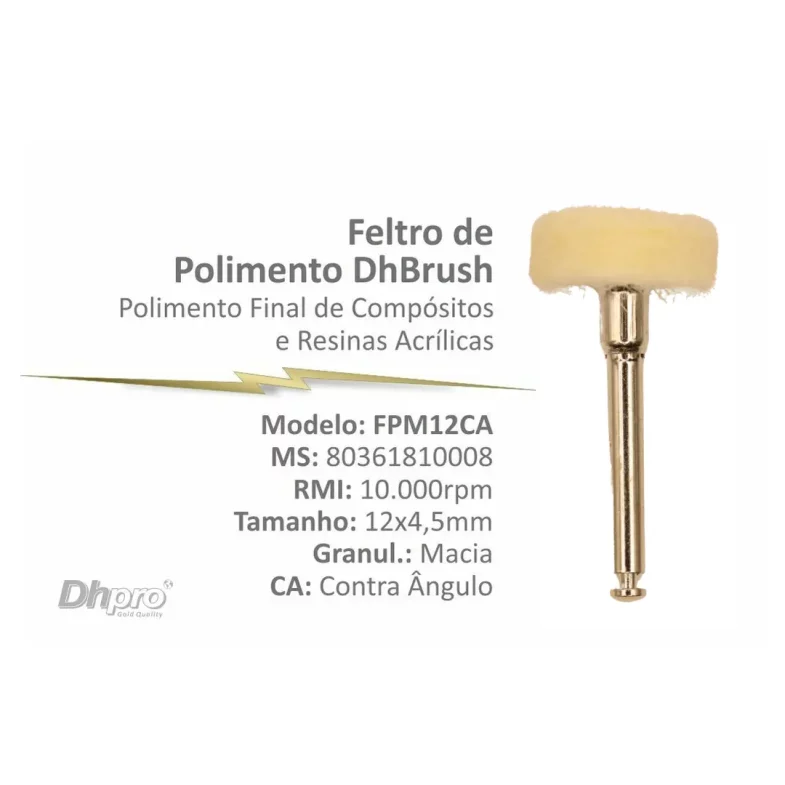 Disco de Fieltro Compacto Dhbursh2